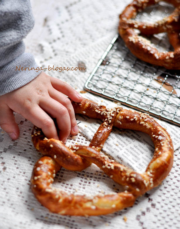 riestainiai - pretzels